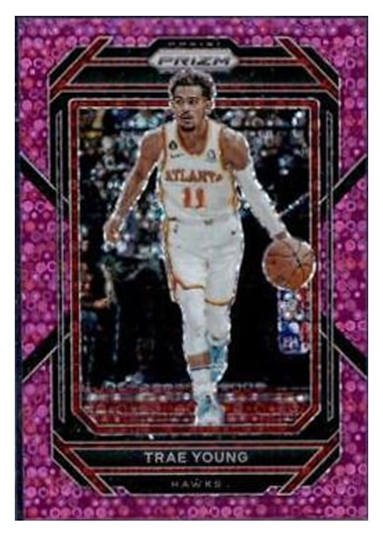 2022-23 Panini Prizm Base Set Trae Young #164 card