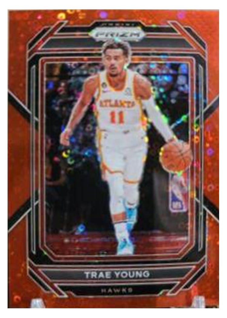 2022-23 Panini Prizm Base Set Trae Young #164 card