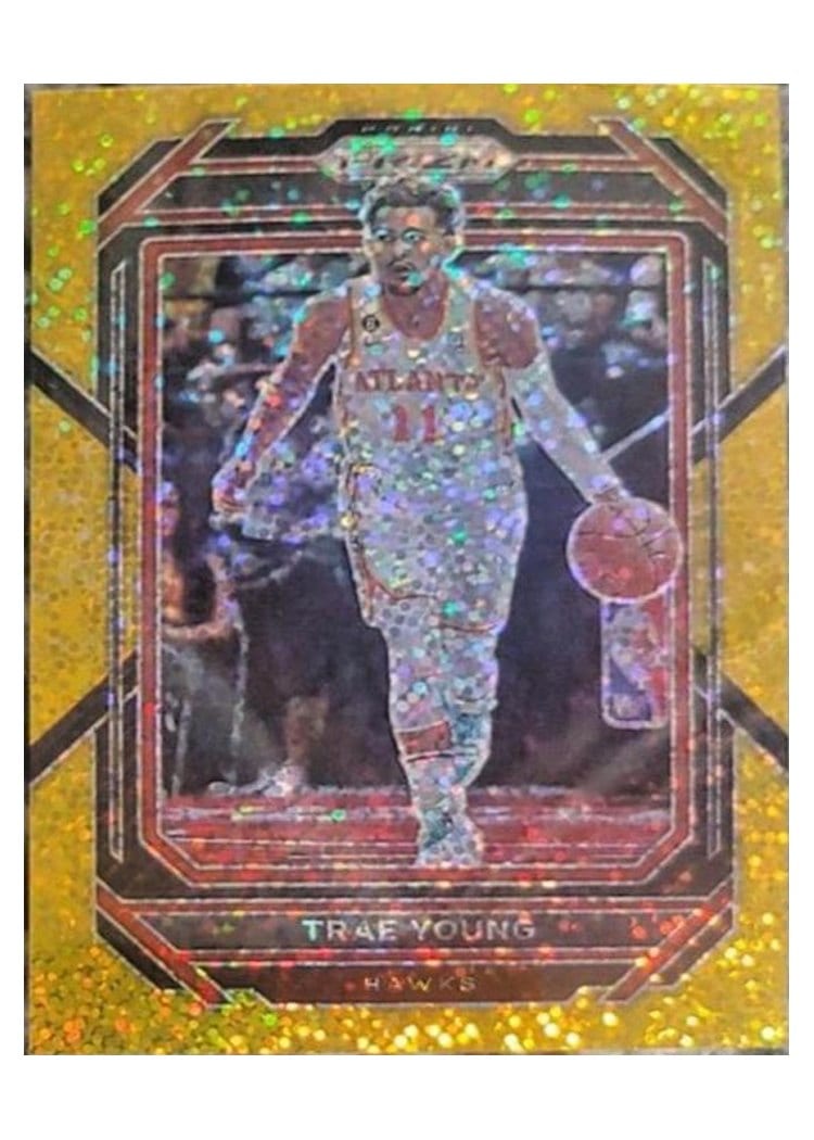 2022-23 Panini Prizm Base Set Trae Young #164 card