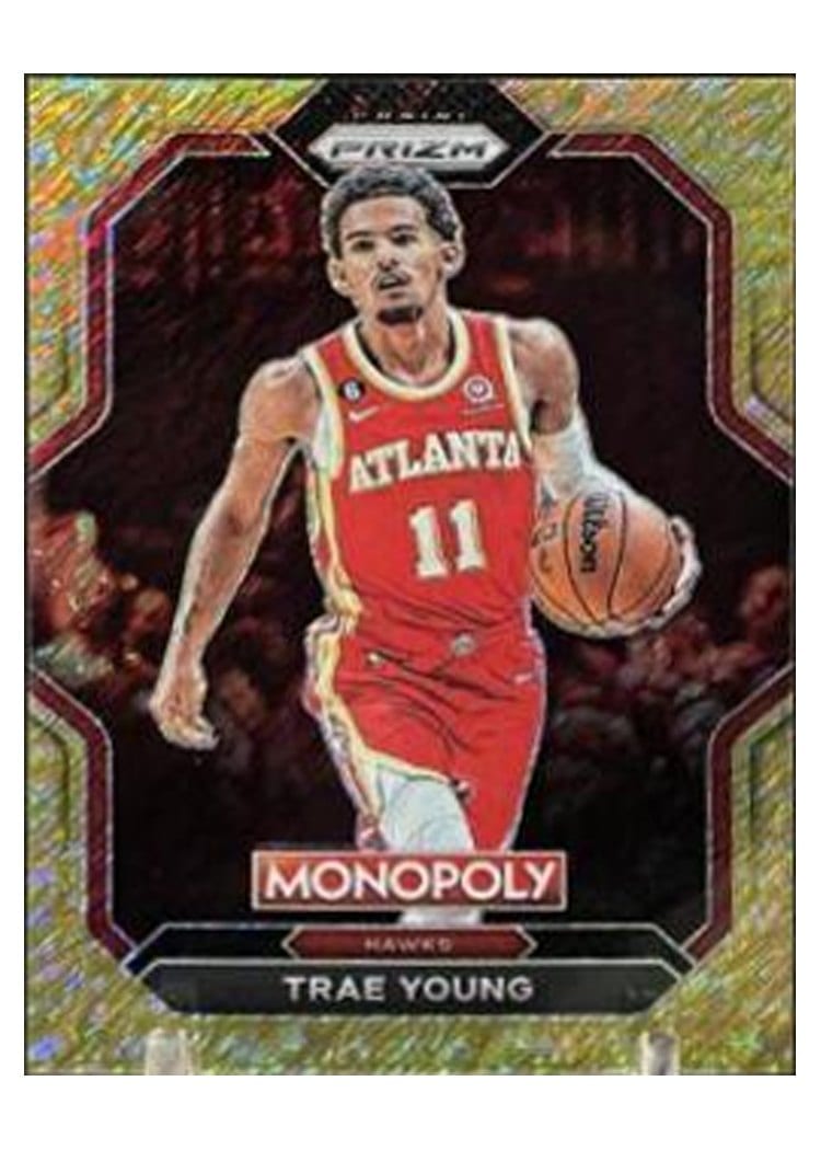 2022-23 Panini Prizm Base Set Trae Young #164 card