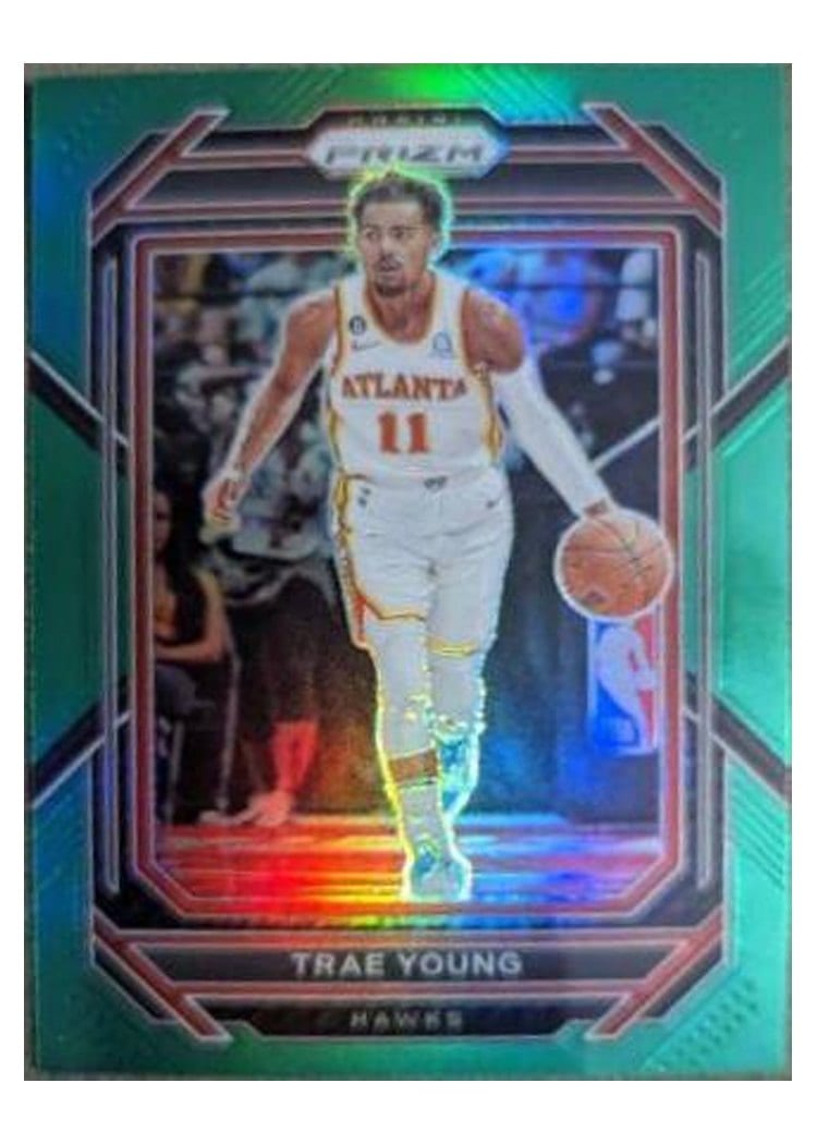 2022-23 Panini Prizm Base Set Trae Young #164 card