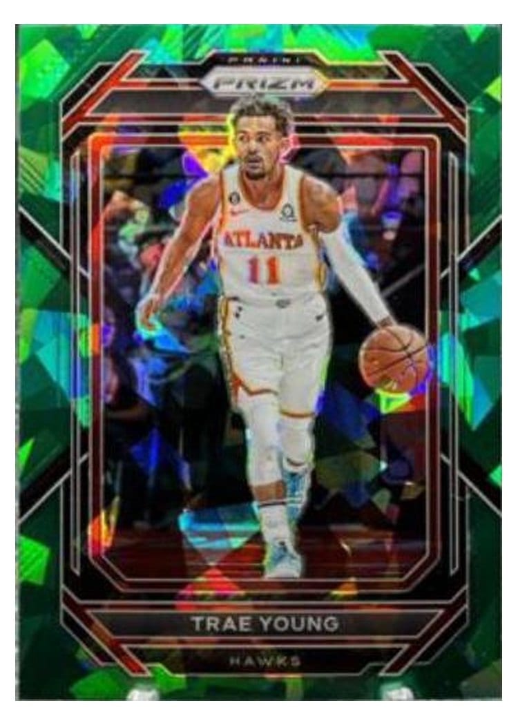 2022-23 Panini Prizm Base Set Trae Young #164 card