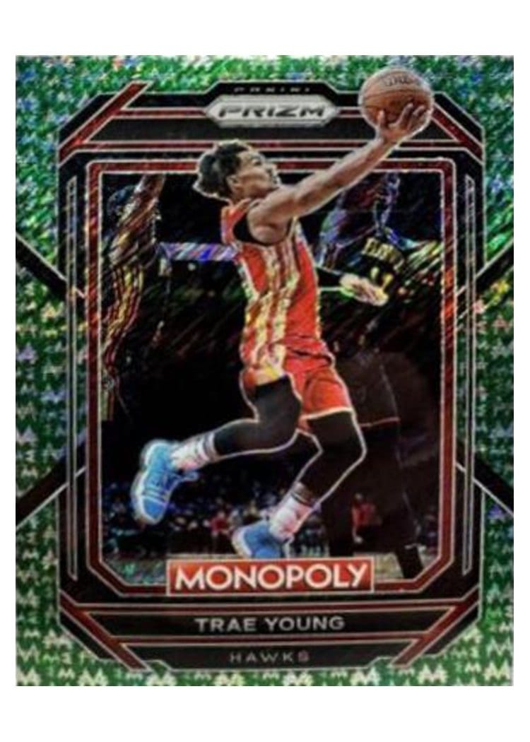 2022-23 Panini Prizm Base Set Trae Young #164 card