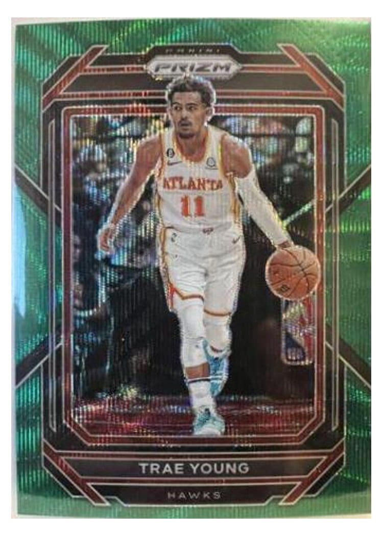 2022-23 Panini Prizm Base Set Trae Young #164 card