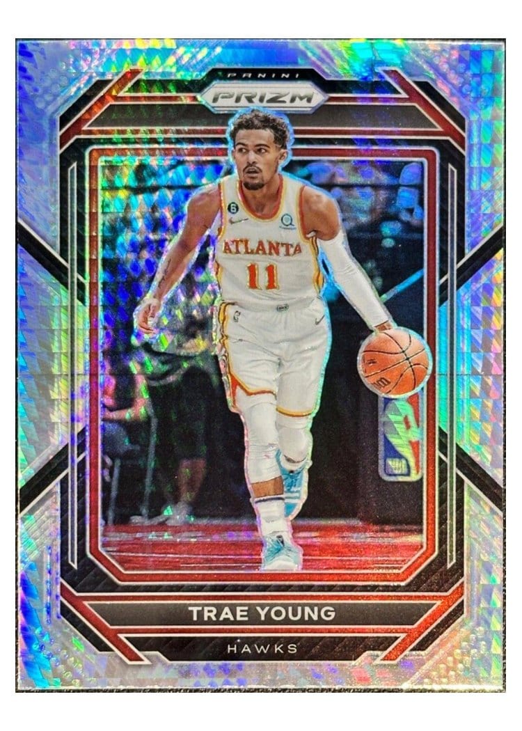 2022-23 Panini Prizm Base Set Trae Young #164 card