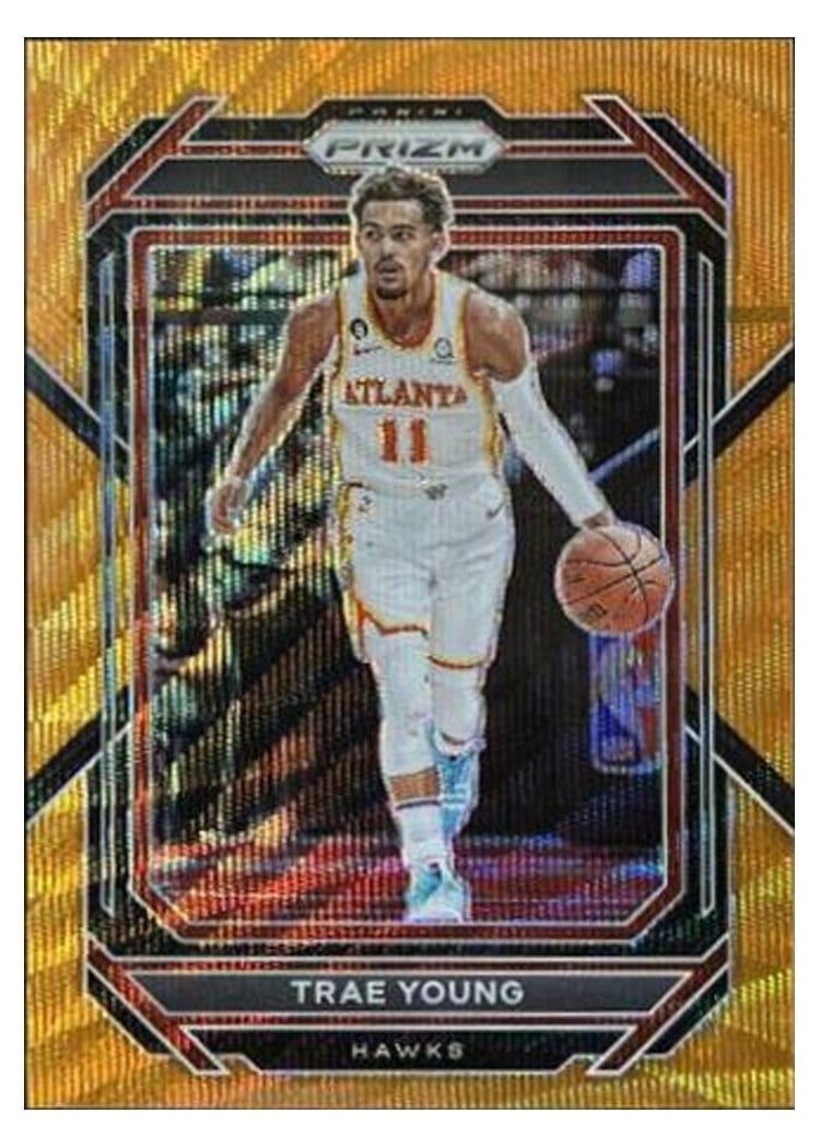 2022-23 Panini Prizm Base Set Trae Young #164 card