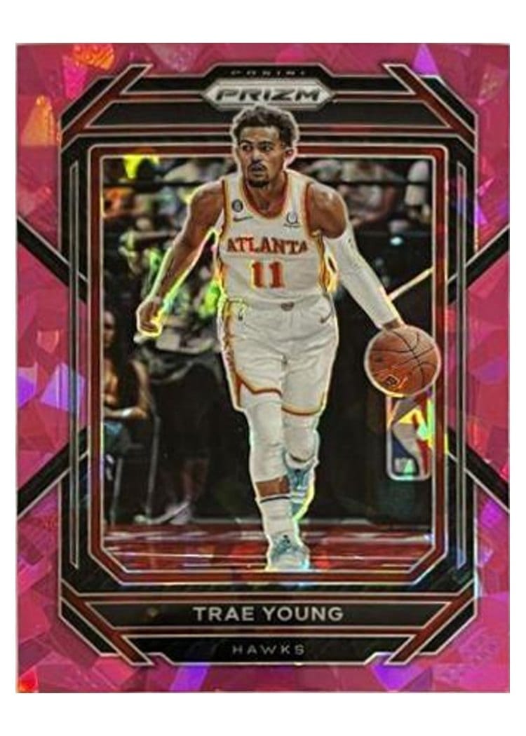 2022-23 Panini Prizm Base Set Trae Young #164 card