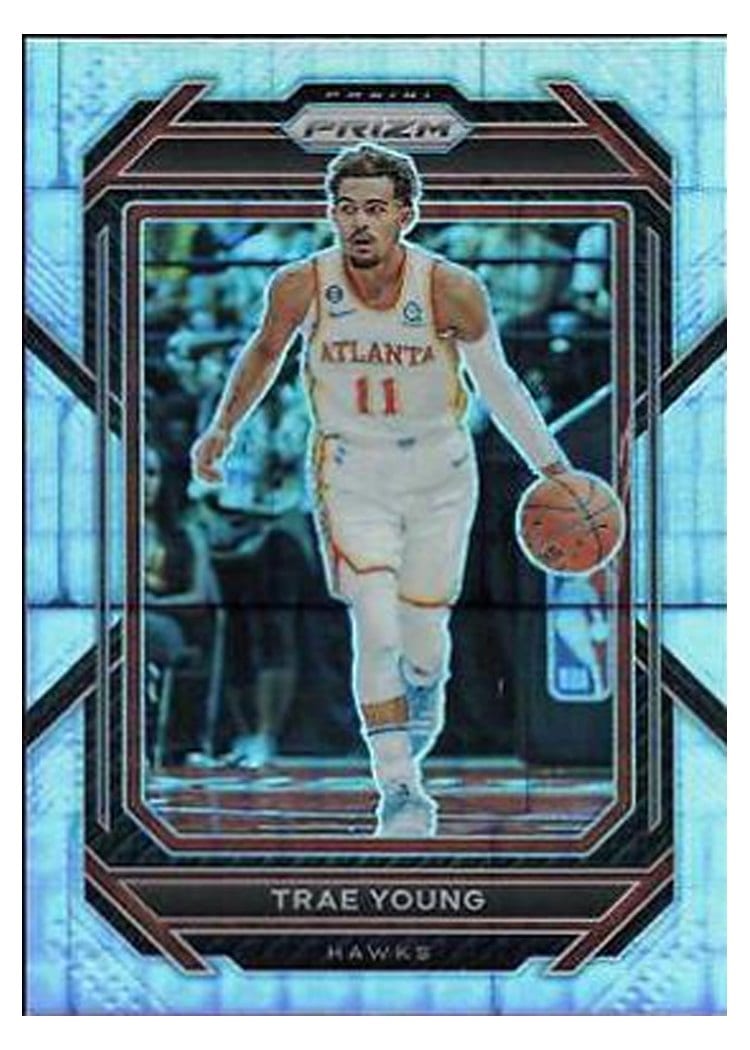2022-23 Panini Prizm Base Set Trae Young #164 card