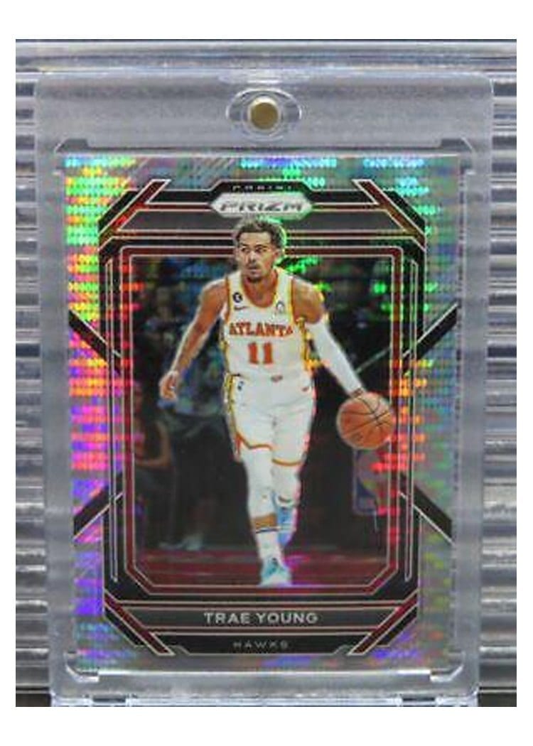 2022-23 Panini Prizm Base Set Trae Young #164 card