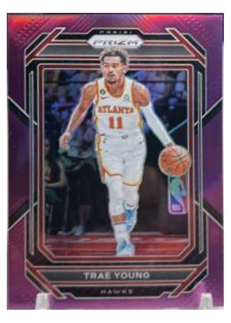 2022-23 Panini Prizm Base Set Trae Young #164 card