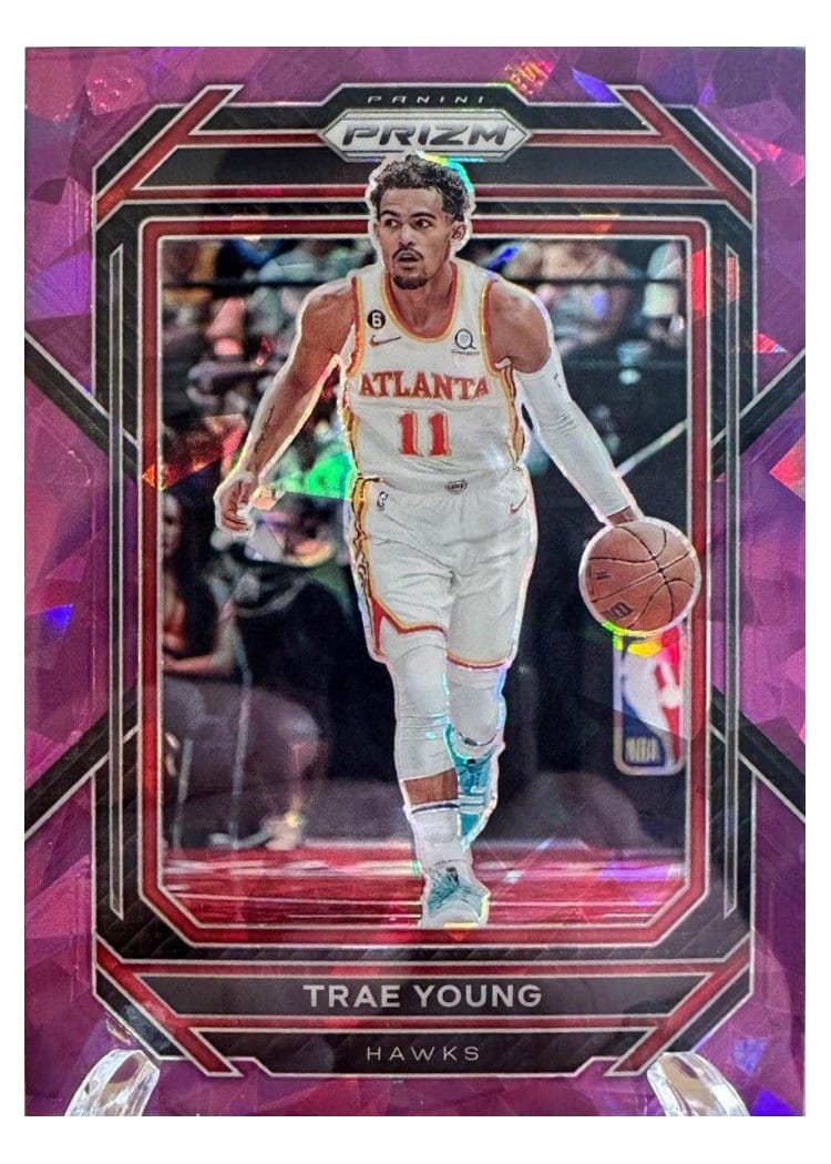 2022-23 Panini Prizm Base Set Trae Young #164 card
