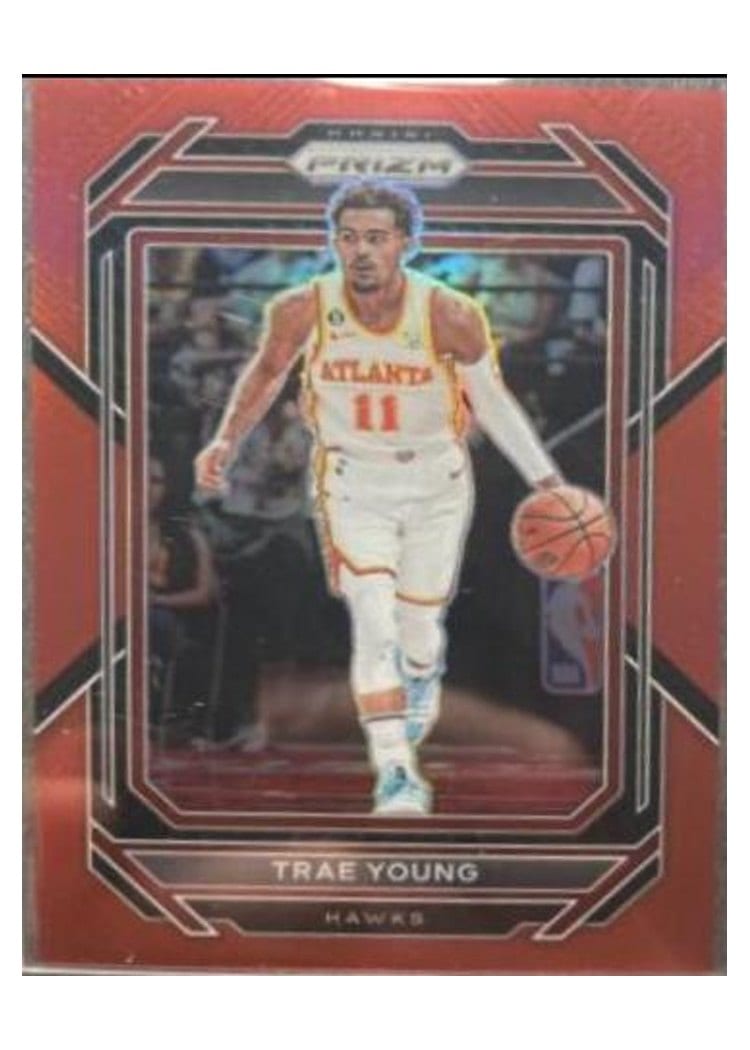 2022-23 Panini Prizm Base Set Trae Young #164 card