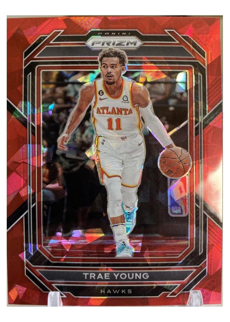 2022-23 Panini Prizm Base Set Trae Young #164 card