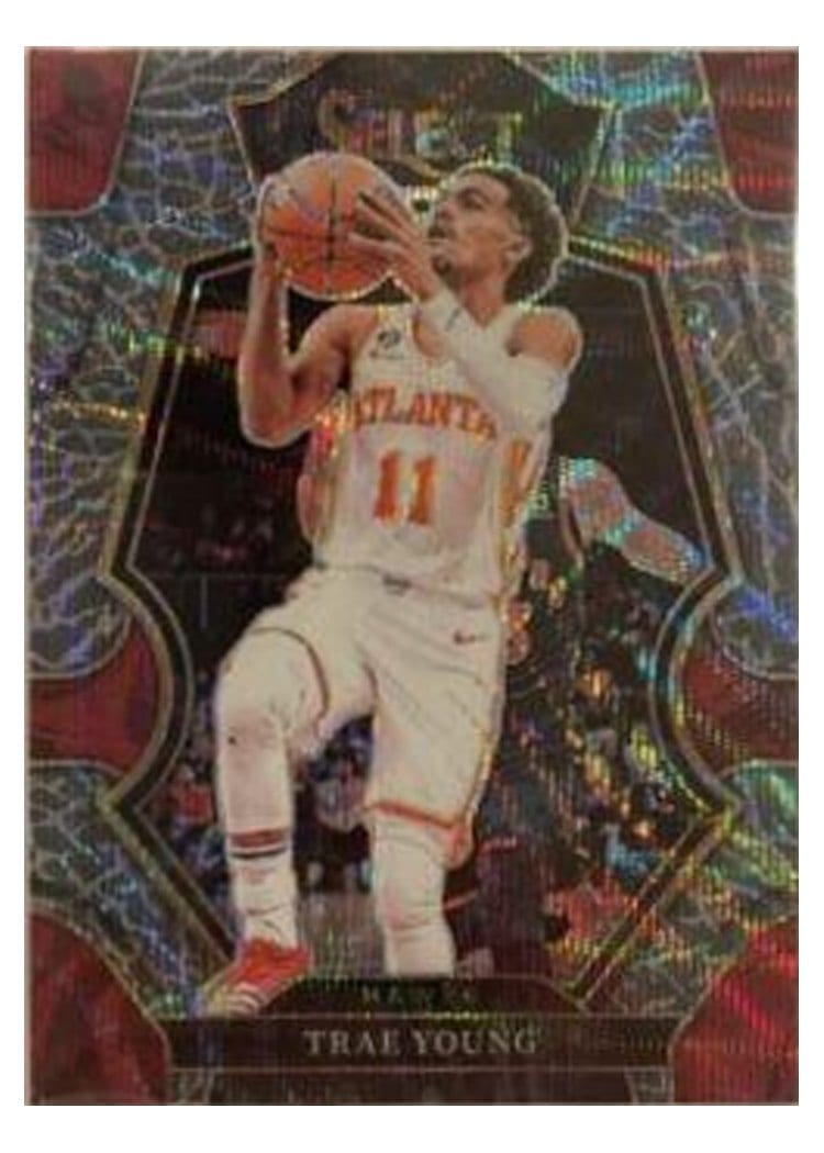 2022-23 Panini Select Base Set Trae Young #166 card