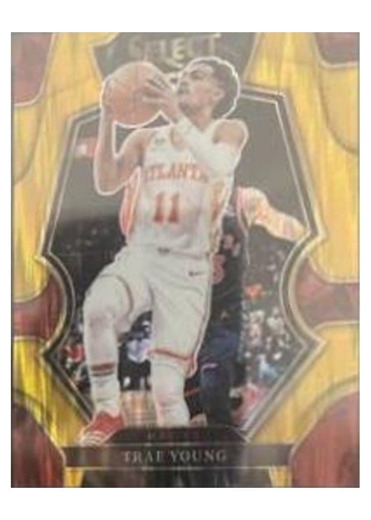 2022-23 Panini Select Base Set Trae Young #166 card