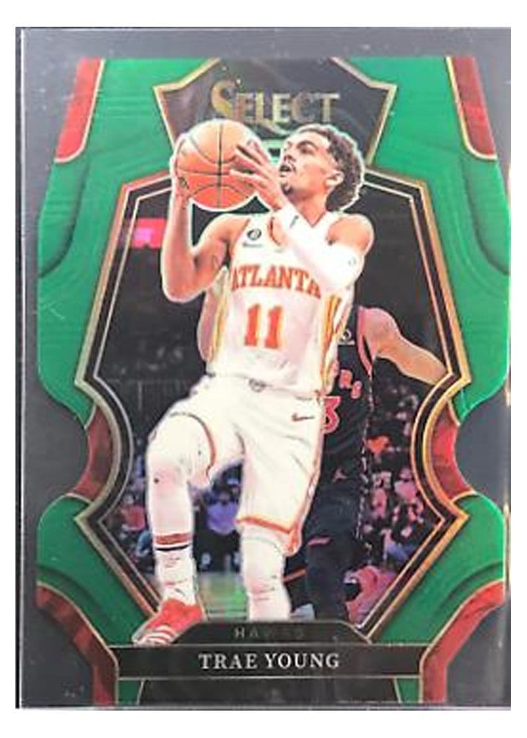 2022-23 Panini Select Base Set Trae Young #166 card