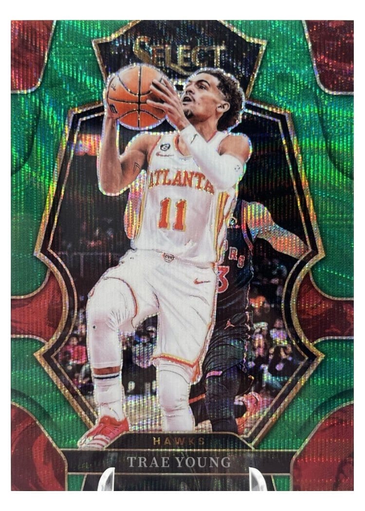 2022-23 Panini Select Base Set Trae Young #166 card