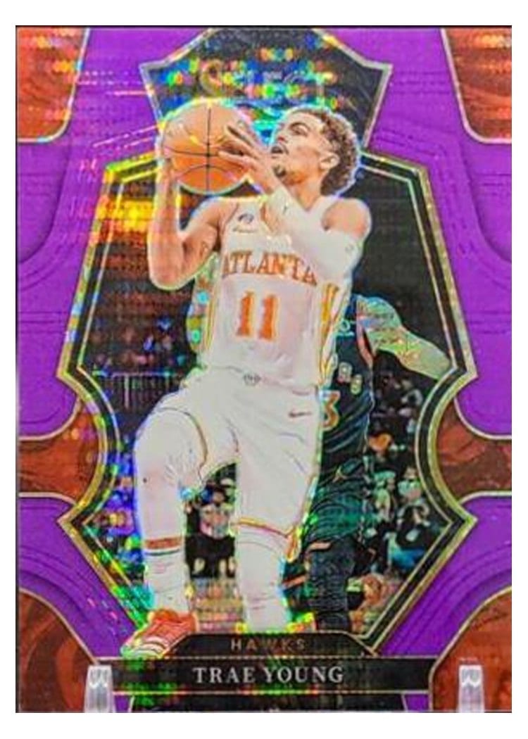 2022-23 Panini Select Base Set Trae Young #166 card