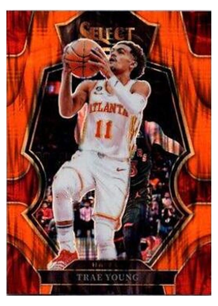 2022-23 Panini Select Base Set Trae Young #166 card