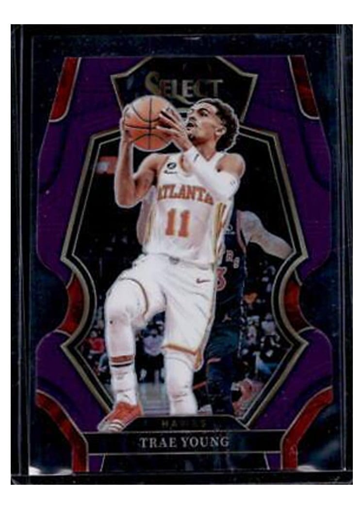 2022-23 Panini Select Base Set Trae Young #166 card