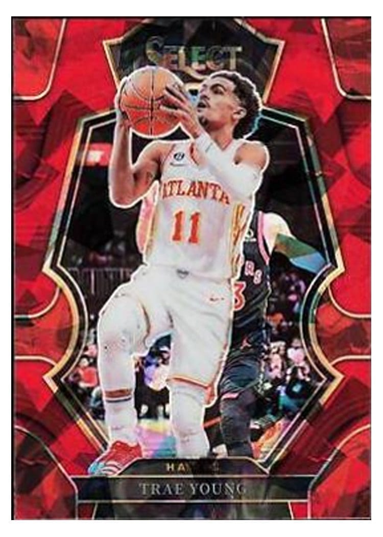2022-23 Panini Select Base Set Trae Young #166 card