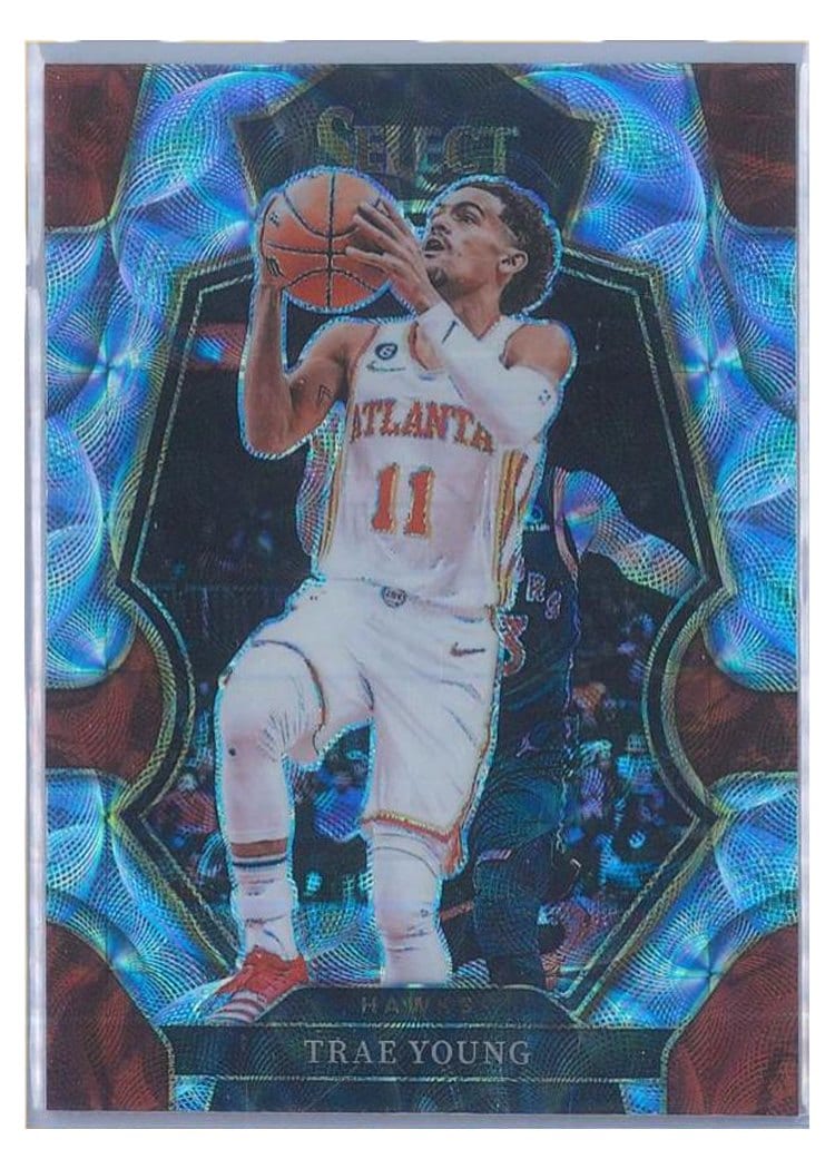 2022-23 Panini Select Base Set Trae Young #166 card