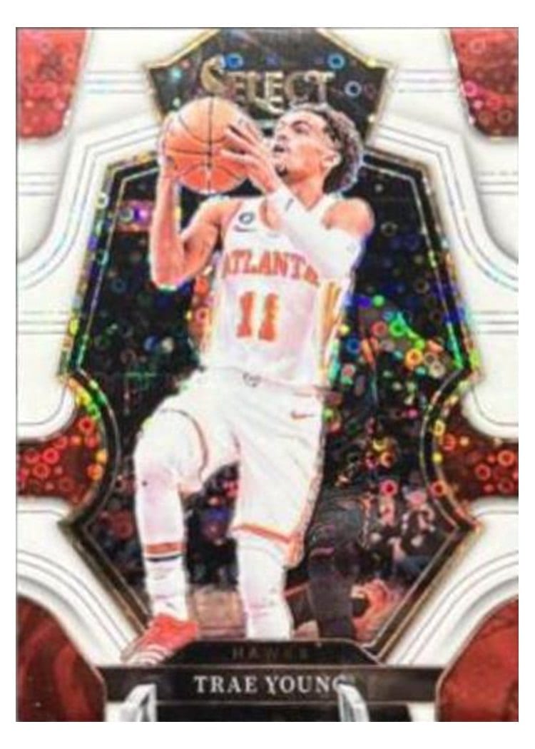 2022-23 Panini Select Base Set Trae Young #166 card