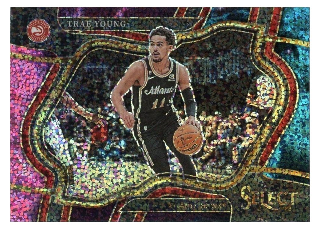 2022-23 Panini Select Base Set Trae Young #266 card