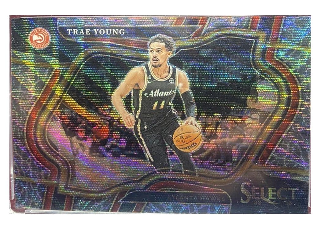 2022-23 Panini Select Base Set Trae Young #266 card