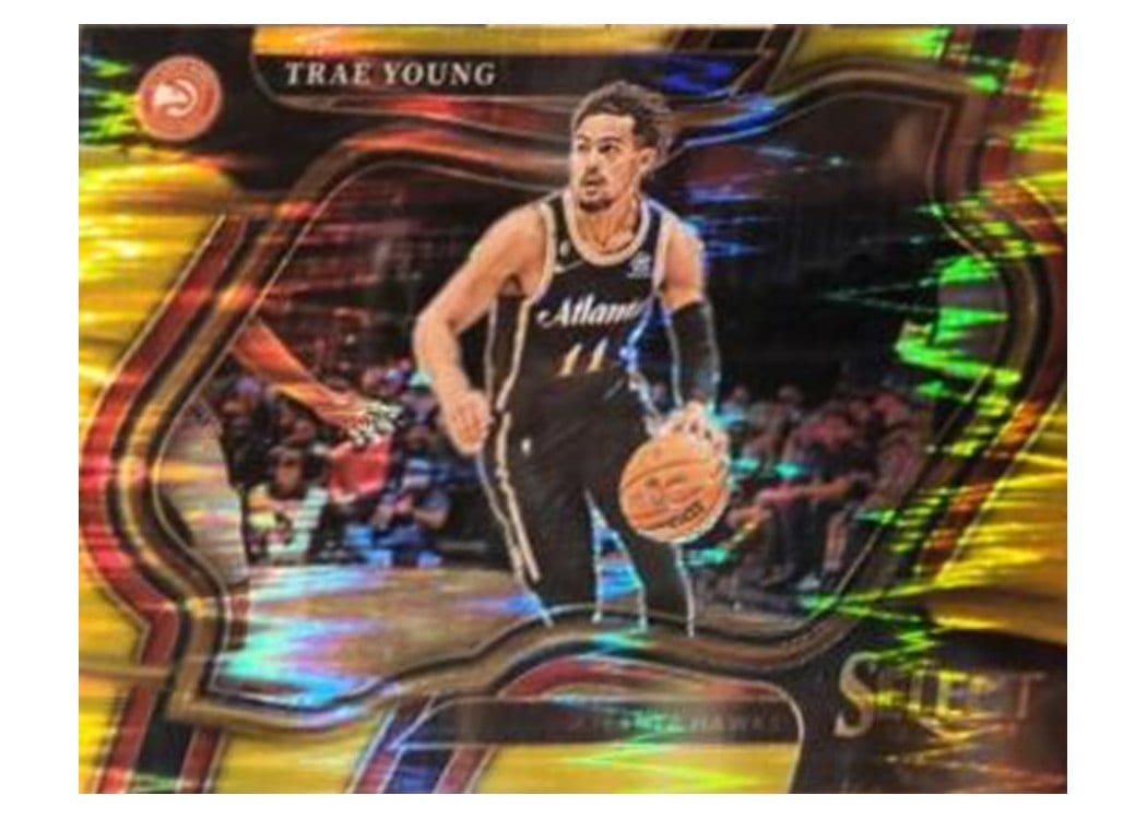 2022-23 Panini Select Base Set Trae Young #266 card