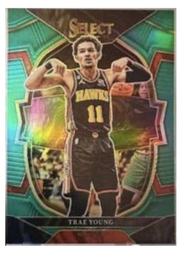 2022-23 Panini Select Base Set Trae Young #266 card