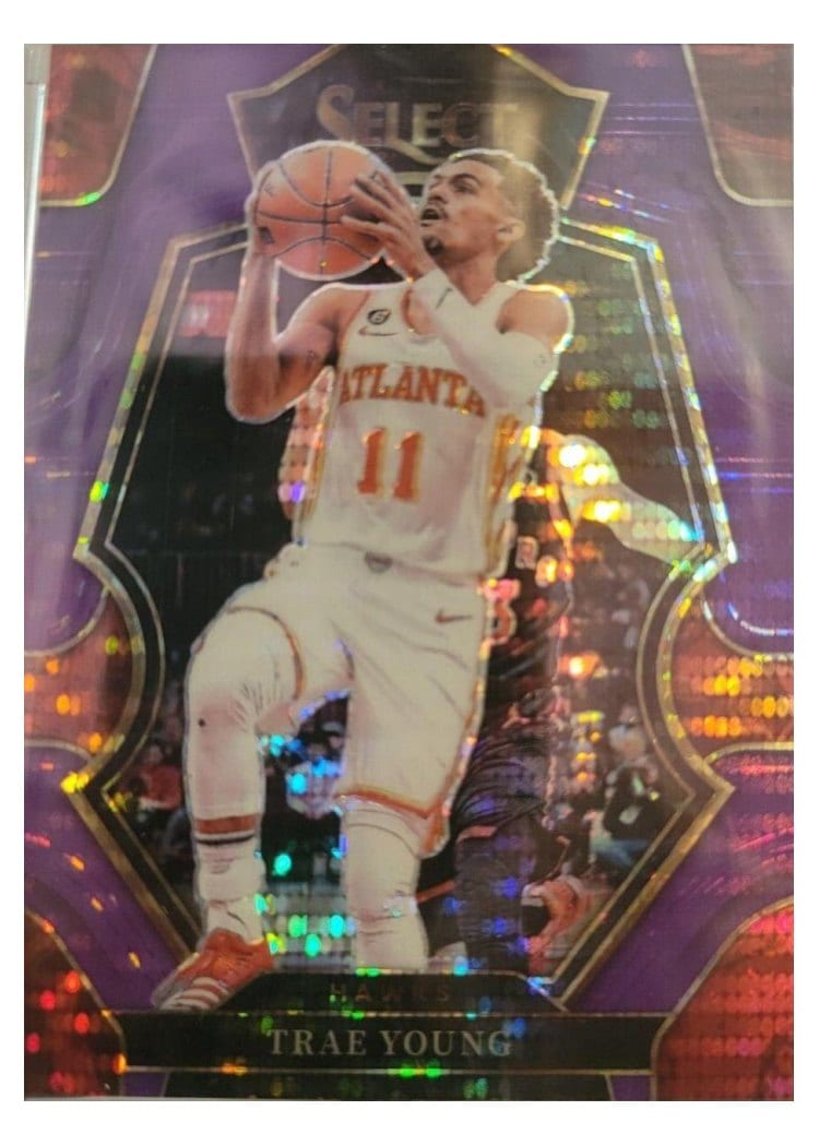 2022-23 Panini Select Base Set Trae Young #266 card