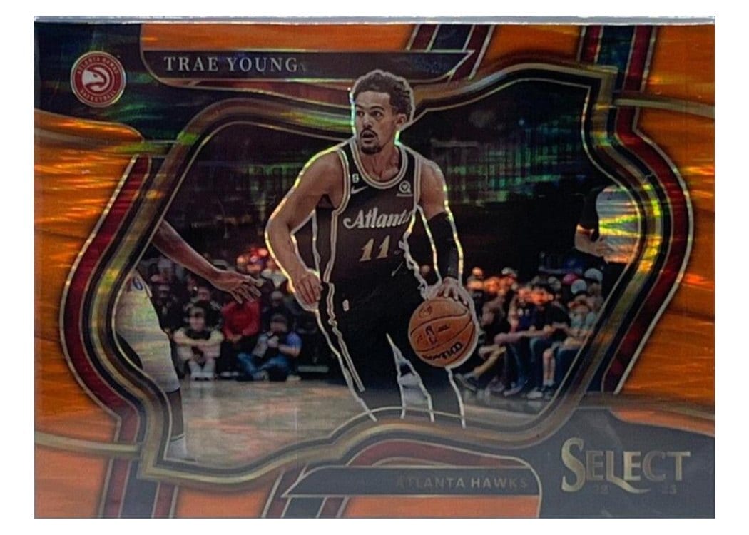 2022-23 Panini Select Base Set Trae Young #266 card