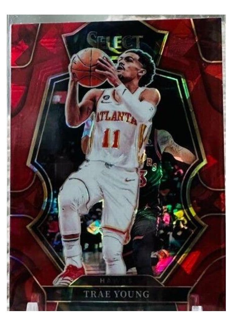 2022-23 Panini Select Base Set Trae Young #266 card