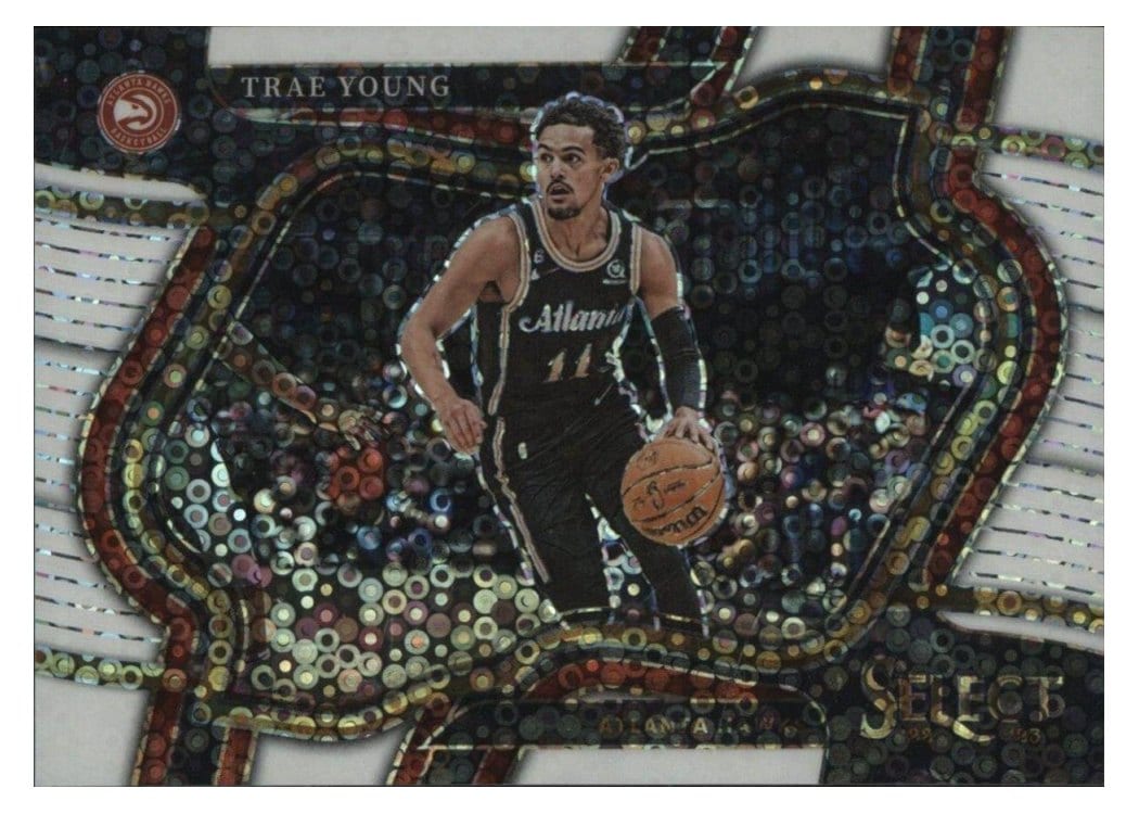 2022-23 Panini Select Base Set Trae Young #266 card