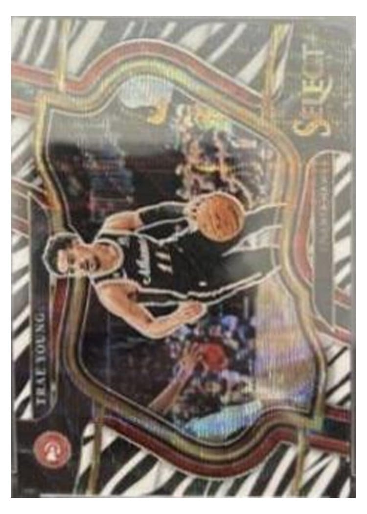 2022-23 Panini Select Base Set Trae Young #266 card