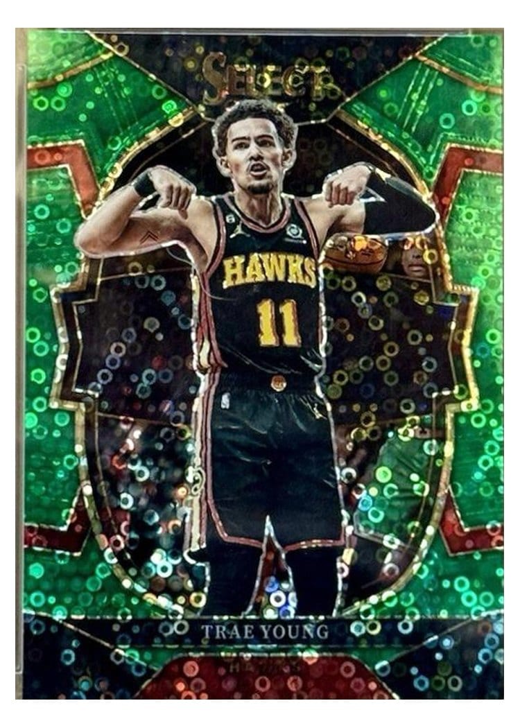 2022-23 Panini Select Base Set Trae Young #66 card