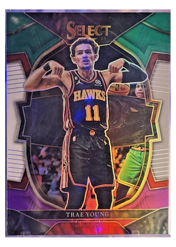 2022-23 Panini Select Base Set Trae Young #66 card