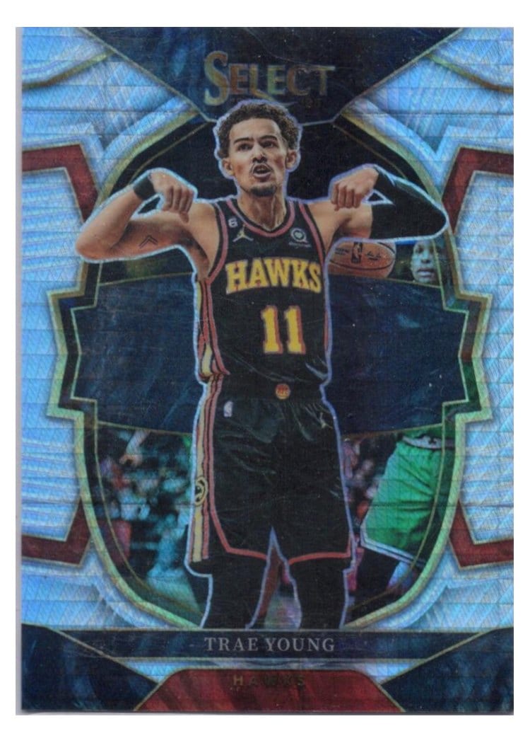 2022-23 Panini Select Base Set Trae Young #66 card