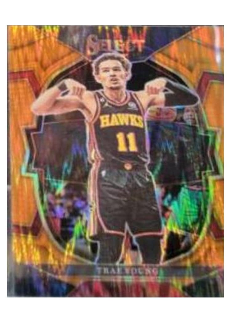 2022-23 Panini Select Base Set Trae Young #66 card