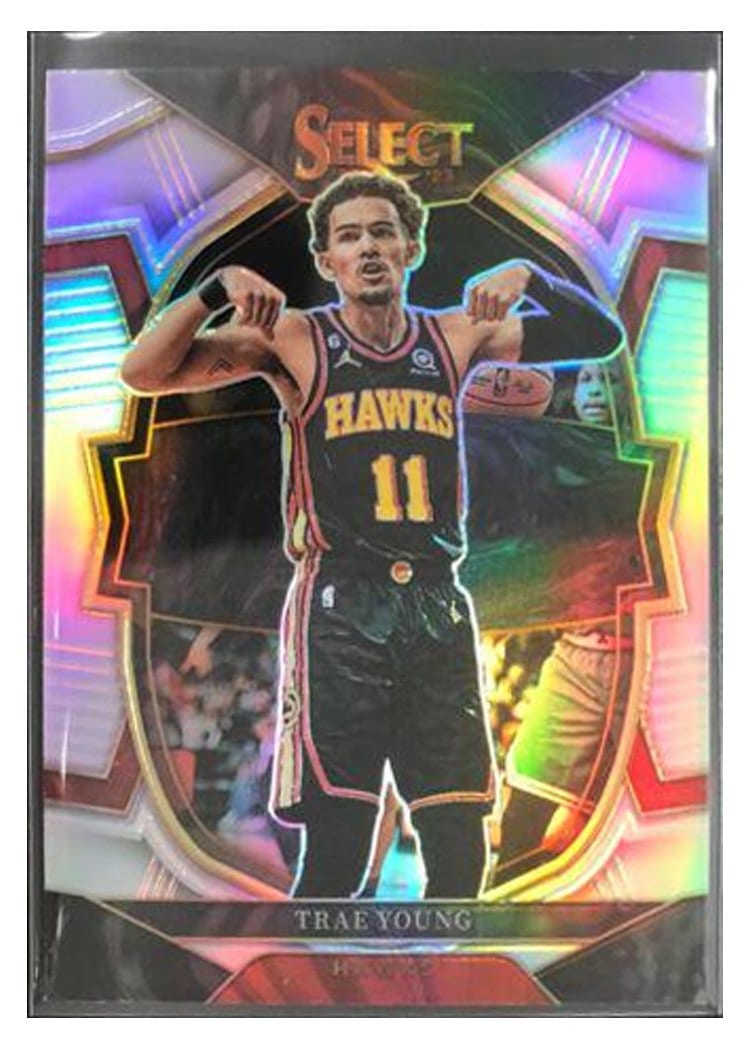 2022-23 Panini Select Base Set Trae Young #66 card