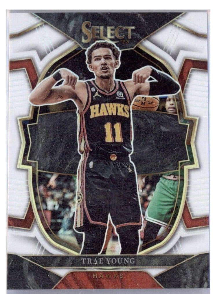 2022-23 Panini Select Base Set Trae Young #66 card