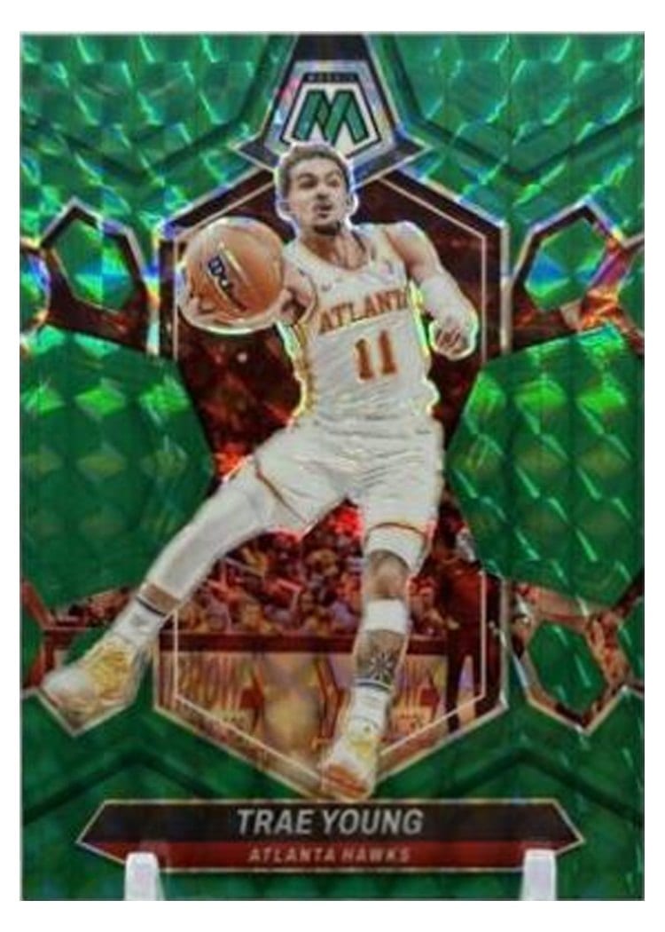 2023-24 Panini Mosaic Base Set Trae Young #107 card