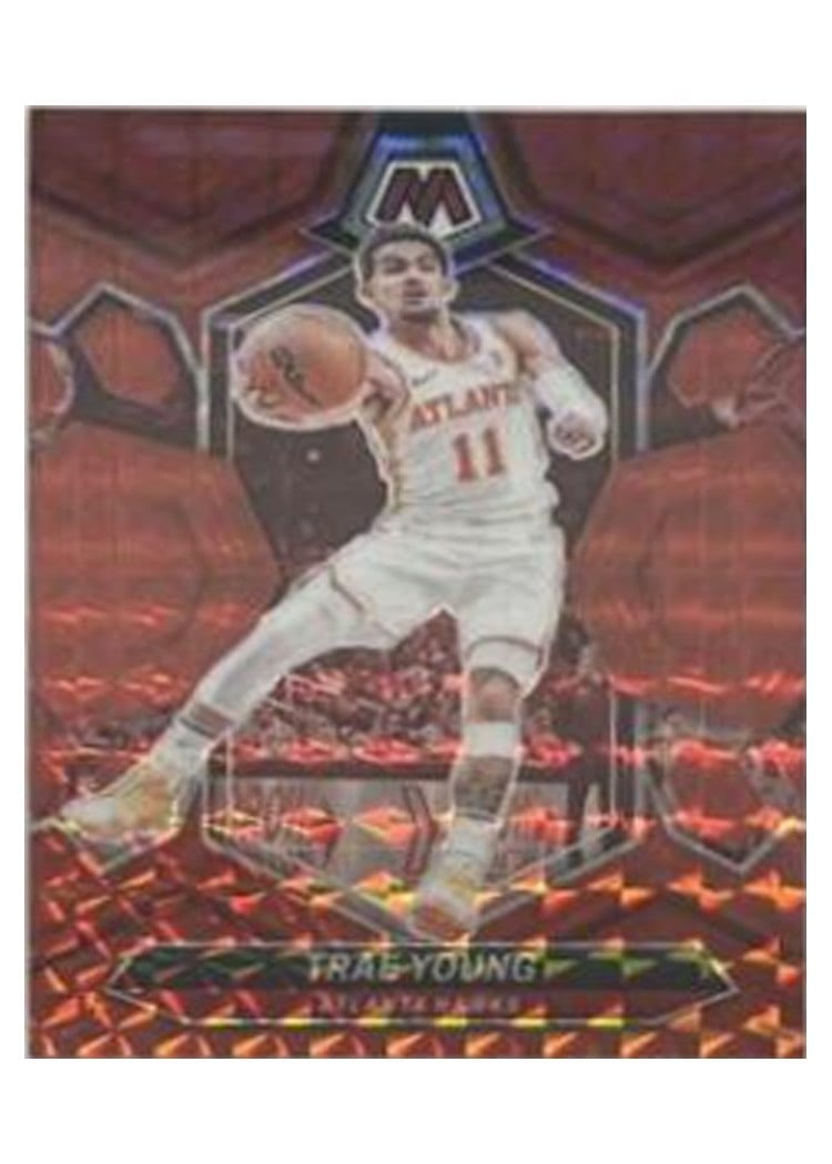 2023-24 Panini Mosaic Base Set Trae Young #107 card