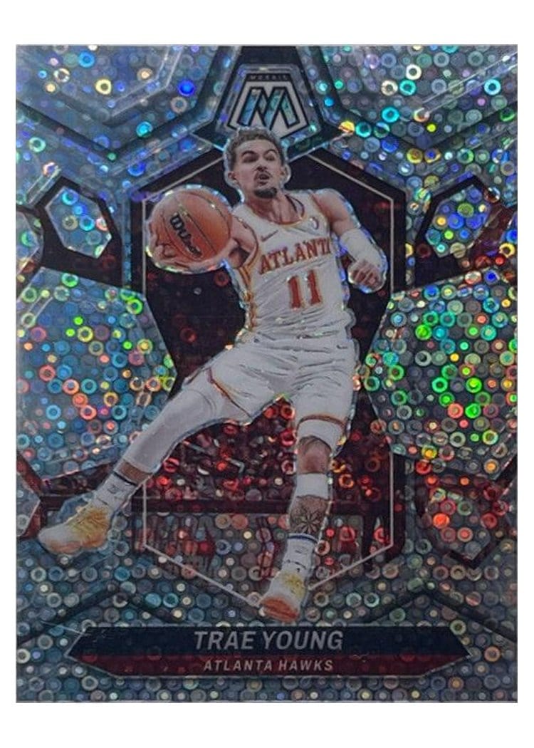 2023-24 Panini Mosaic Base Set Trae Young #107 card