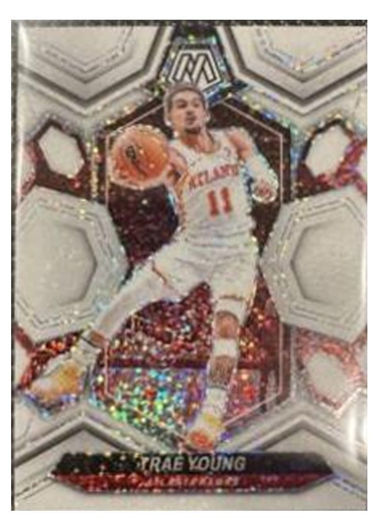 2023-24 Panini Mosaic Base Set Trae Young #107 card