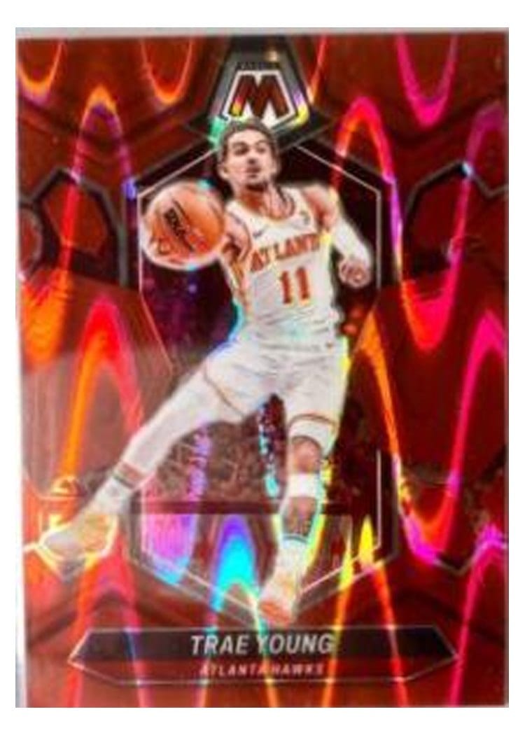 2023-24 Panini Mosaic Base Set Trae Young #107 card