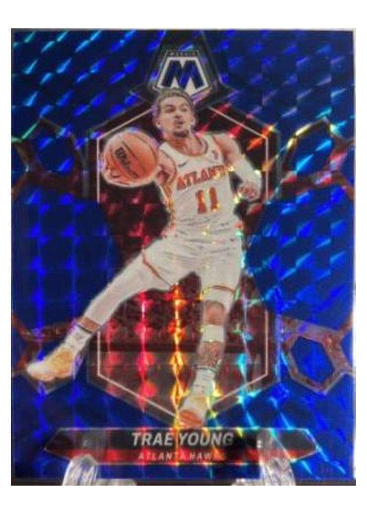 2023-24 Panini Mosaic Base Set Trae Young #107 card