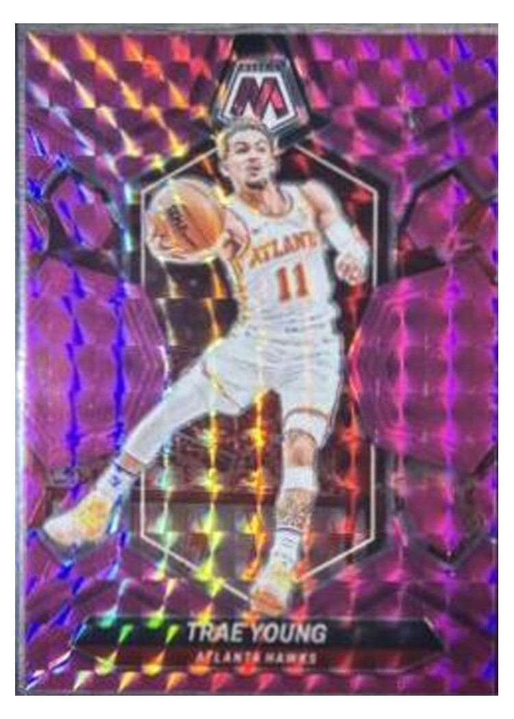 2023-24 Panini Mosaic Base Set Trae Young #107 card