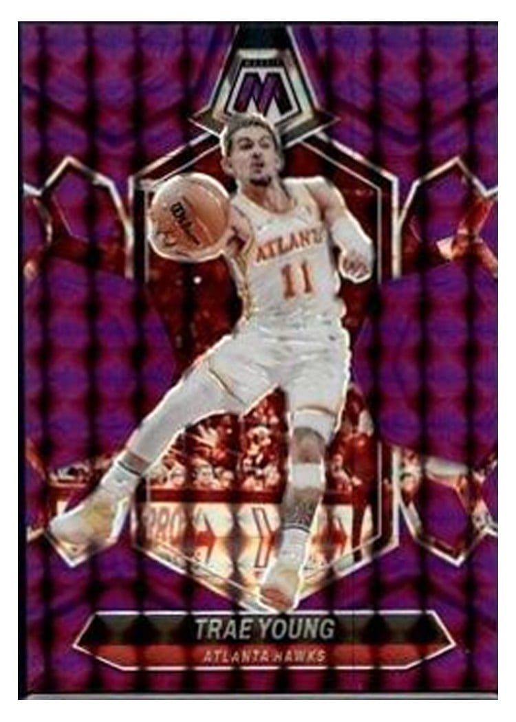 2023-24 Panini Mosaic Base Set Trae Young #107 card